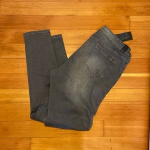 Poetic Justice gray jeans. ‘Scarlett Skinny’